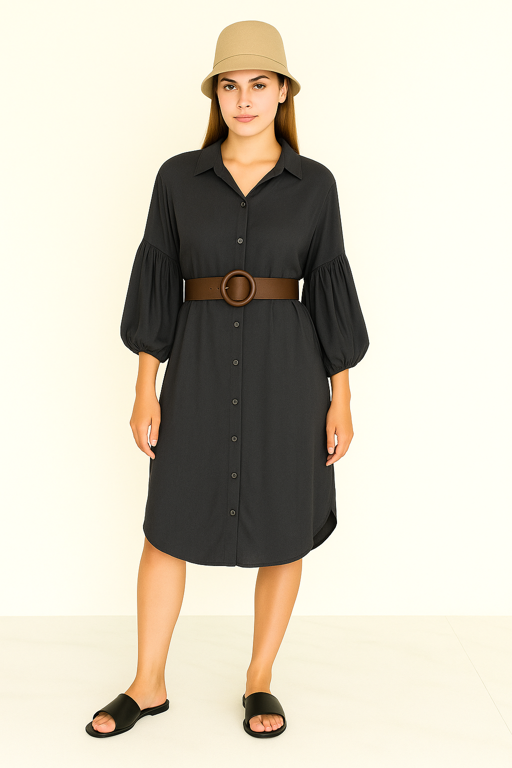 Button-Down Shirt Dress