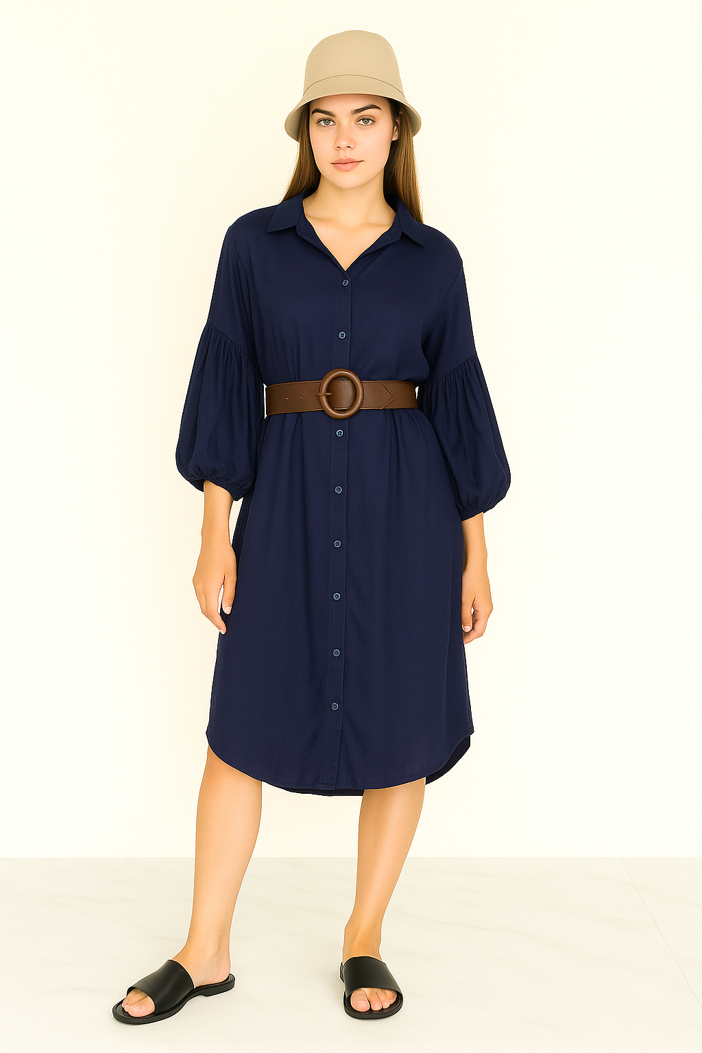 Button-Down Shirt Dress