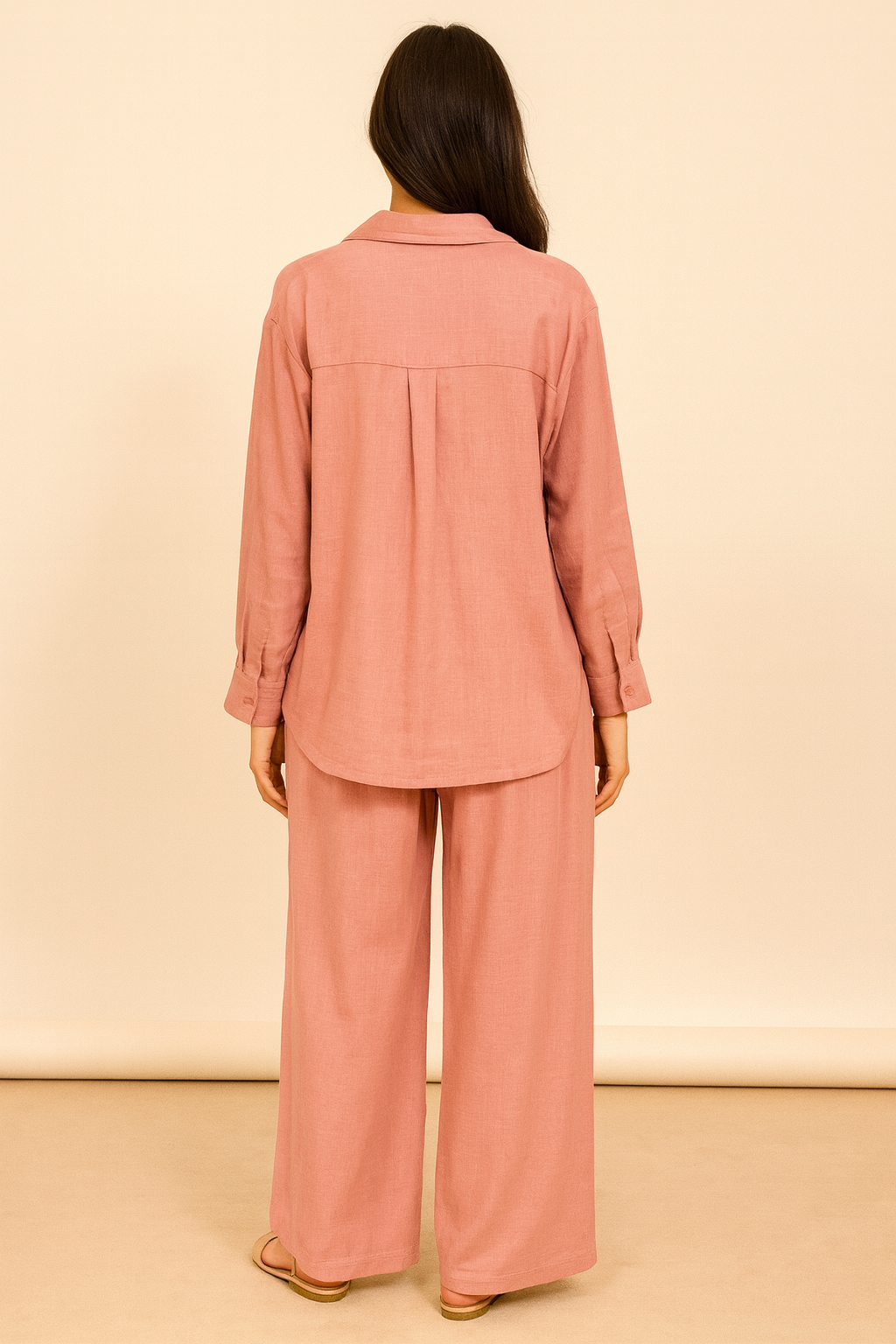 Linen Relaxed Fit Co-ord Set