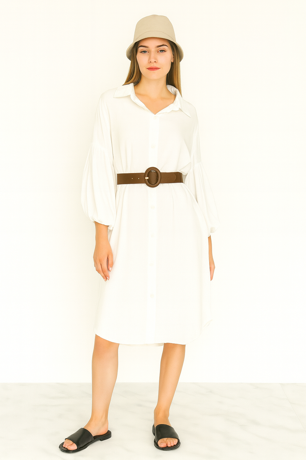 Button-Down Shirt Dress