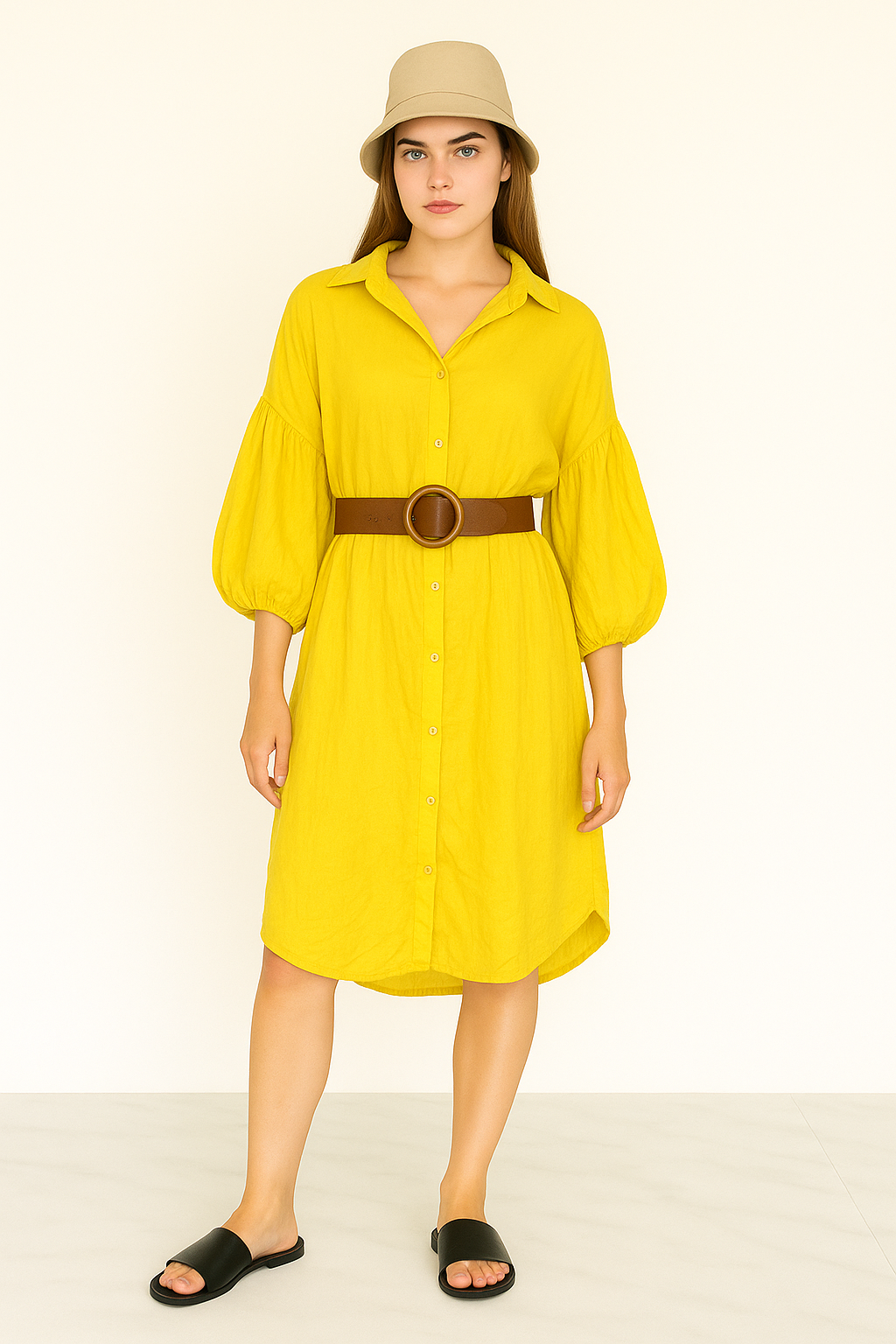 Button-Down Shirt Dress